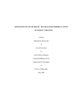 Separation of use or misuse: multifaceted empirical study of zoning variances