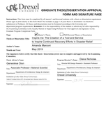 INSPIRE.ME: The Creation of a Tool and Service to Inspire Continued Recovery Efforts in Disaster Relief