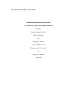 Attention deficit hyperactivity disorder: an exploratory analysis of treatment utilization