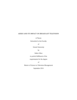 Aereo and its impact on broadcast television
