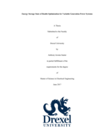 Energy storage state of health optimization for variable generation power systems