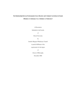 The relationship between posttraumatic stress disorder and criminal convictions in female offenders: is substance use a mediator or moderator?