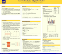 Automatic Classification of Digital Music by Genre