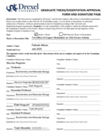 The Effects of Copper Modulation on CK2 Kinase Activity