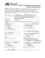 Central Limit Theorems for Tableaux Related to the Partially Asymmetric Simple Exclusion Process