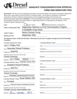 Supporting teachers in a full-time special education program: a qualitative study