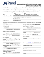 Post-Polymerization Modification of Block Copolymers for Functionalization-Induced Self-Assembly