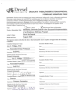 Identifying elements critical to the successful implementation of an employee wellness program