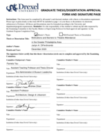 Motivations and barriers to theatre attendance in the greater Philadelphia area