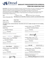 Wire-Based Core Field Effect Transistor (CoreFET) and Solid State Plasma Polymerization of Thiophene and Aniline Derivatives
