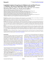 Longitudinal Analysis of Long-Term Air Pollution Levels and Blood Pressure: A Cautionary Tale from the Multi-Ethnic Study of Atherosclerosis