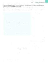 Statistical Methods to Study Timing of Vulnerability with Sparsely Sampled Data on Environmental Toxicants