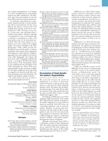 Presentation of Study Results: The Authors’ Responsibility