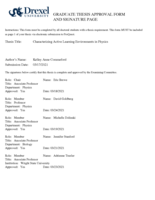 Characterizing Active Learning Environments in Physics