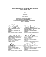 Motor modularity in voluntary frog behaviors and its neural basis