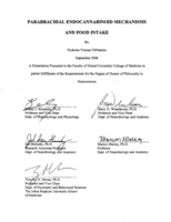 Parabrachial endocannabinoid mechanisms and food intake