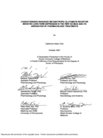 Characterizing enhanced metabotropic glutamate receptor mediated long-term depression in the Fmr1 KO mice and its abrogation by pharmacologic treatments