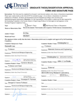 Novel Bio-based Thermosets with Superior Performance Characteristics