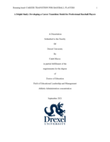 A Delphi study: developing a career transition model for professional baseball players