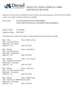 PCAOB inspection of audit firms and client financial statement restatements