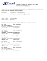 Climate change and building energy: performance, uncertainties and responses (PURe)