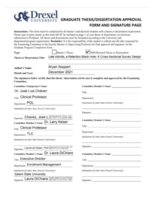 Late-admits, a retention black hole: a cross-sectional survey design