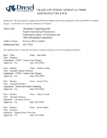 Therapeutic Songwriting with People Experiencing Homelessness: Exploring the Impact on Participants and Their Surrounding Communities