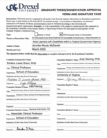 An Instrumental Case Study Exploring the Accessibility of Synchronous, Virtual Instruction for Adult Learners with Disabilities within a Federal Government Agency