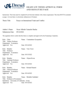 Essays on international trade and conflict