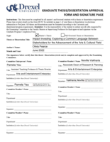 Impact Investing: Exploring a Common Language Between Stakeholders for the Advancement of the Arts & Cultural Field