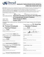 Automated derivation and dynamic reconfiguration of computerized dynamic systems
