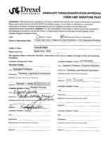 A Single Case Study: College and Career Readiness in Title I Elementary Education