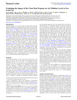 Evaluating the Impact of the Clean Heat Program on Air Pollution Levels in New York City