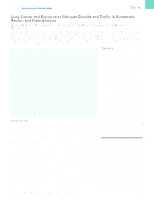 Lung Cancer and Exposure to Nitrogen Dioxide and Traffic: A Systematic Review and Meta-Analysis
