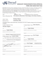 The Case for Blockchain Technology in the Music Industry