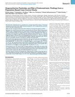 Organochlorine Pesticides and Risk of Endometriosis: Findings from a Population-Based Case-Control Study