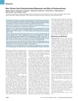 Non-dioxin-like polychlorinated biphenyls and risk of endometriosis
