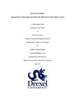 The success of failure: implementing a songwriting experiential with online bereavement support groups