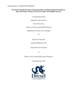 Movement Through the Storm: Integrating Dance and Biomechanical Principles in Dance/Movement Therapy Services for People with Multiple Sclerosis
