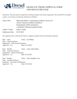 Mentoring matters: augmenting academic success for African American students enrolled in a predominately White institution : a qualitative phenomenological study