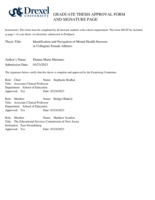 Identification and navigation of mental health stressors in collegiate female athletes