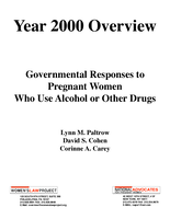 Governmental responses to pregnant women who use alcohol or other drugs