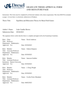 Equilibria and bifurcation theory for mean-field games