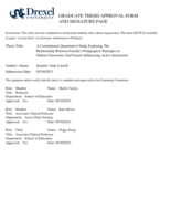 A correlational quantitative study exploring the relationship between faculty's pedagogical strategies in online classrooms and factors influencing active instruction