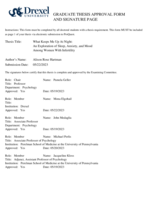 What Keeps Me Up At Night: An Exploration of Sleep, Anxiety, and Mood Among Women With Infertility