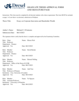 Essays on corporate innovation and shareholder wealth