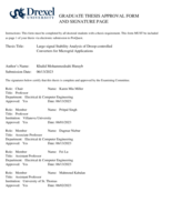 Large-signal Stability Analysis of Droop-controlled Converters for Microgrid Applications