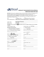 Digital Mexican: Visual Representation in Video Games