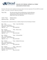 "The decision point": how the dispositions of school business administrators influence racially equitable management of high school funds and operations