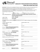 Prediction of ADHD in adolescents utilizing fMRI-based individual cortical thickness measurements